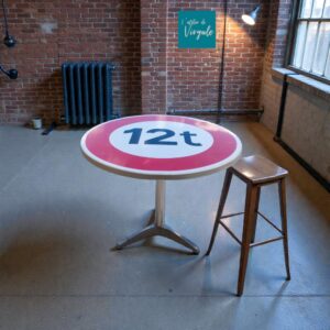 Table de bar 12t