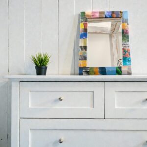 d25 6 -miroir-collage-papier-creation-string-art-latelier-de-virgule-renovation-meuble-deco-artisanat-bois Meyrargues Aix Provence