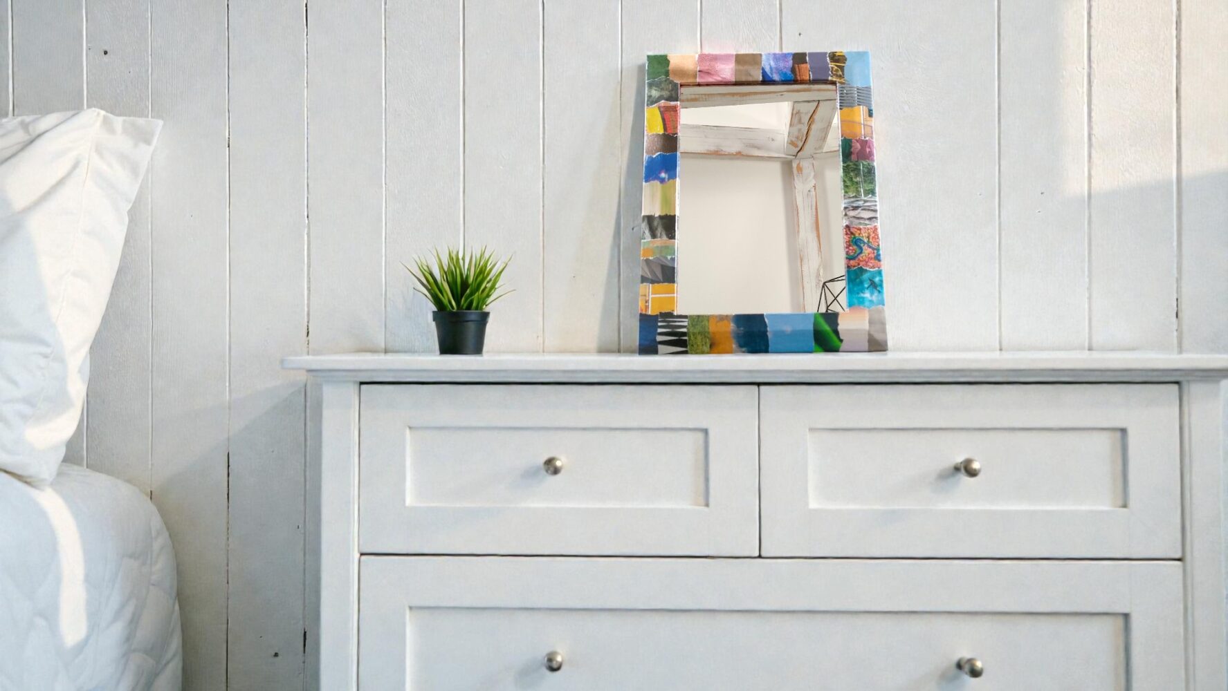 d25 6 -miroir-collage-papier-creation-string-art-latelier-de-virgule-renovation-meuble-deco-artisanat-bois Meyrargues Aix Provence