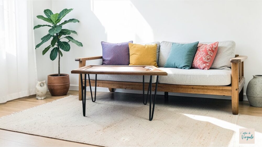 Table basse "Porte de Chêne"